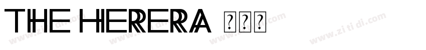 The Herera字体转换